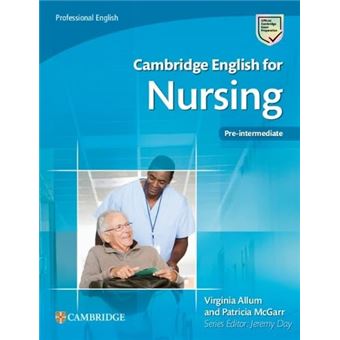 Cambridge English for Nursing Pre-intermediate Student's Book | Virginia Allum - 1