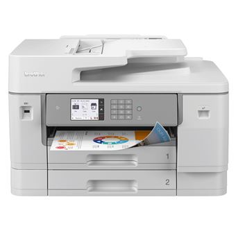 Impressora Multifunções Jato de Tinta Brother MFC-J6955DW | 30 ppm | Wi-Fi | Cinzento - 1