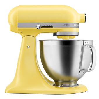 Batedeira KitchenAid 5KSM195PSEBT | 4.7 L | 10 Velocidades | 300 W | Aço inoxidável, Amarelo - 1
