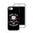 Capa Hapdey para iPhone 7 - 8 Design Caveira True DJ em Silicone Flexível e TPU Preto_2