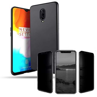Kit Película 5D Anti-Spy + Capa SlimShield Phonecare para Oneplus 6T Preto - 1