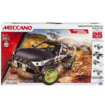 Conjunto de construção Spin Master Meccano Mountain Rally | Verde, Metálico - 1