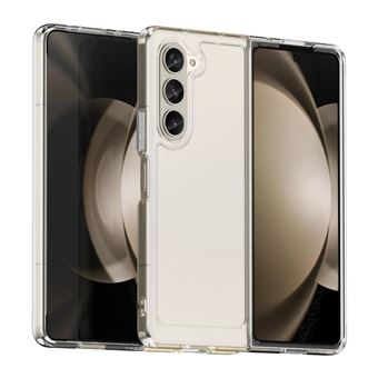 Capa FOXDOCK para Samsung Galaxy Z Fold5 | Proteção Anti-Impressão Digital | Bordos Elevados | Branco - 1