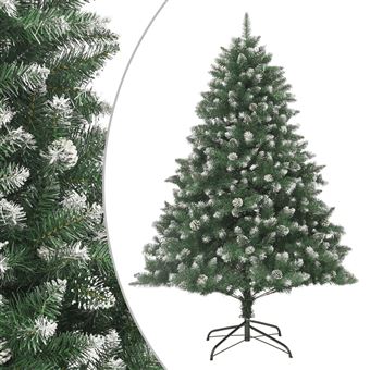 Árvore de Natal artificial vidaXL | com suporte | 210 cm | PVC - 1