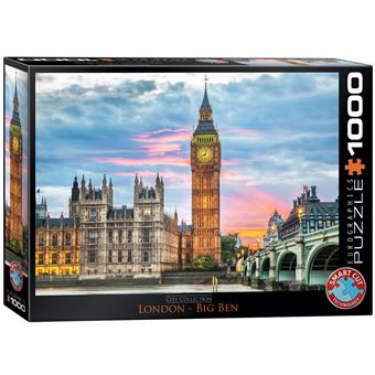 Puzzle EUROGRAPHICS 6000-0764 London - Big Ben | 1000 Peças - 1