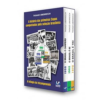 Box - A História Das Primeiras Copas Conquistadas Pela Seleção Brasileira - 1