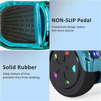 Hoverboard COOL FUN com Bluetooth Verde Hoverkart Ajustavel Hip 6 5