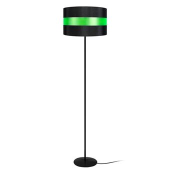 Candeeiro Pé Alto Tosel Britânia | 40 cm | 1 Luzes - Preto e Verde - 1