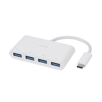 Hub de Interface Vivanco CC UC UA4 | Branco - 1