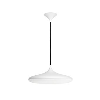 Iluminação inteligente Philips Luz ambiente branca Hue 4076131P6 Candeeiro de suspensão inteligente Branco Bluetooth/Zigbee