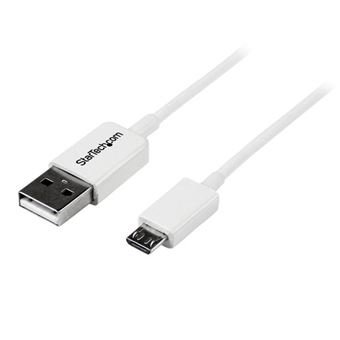 Cabo Usb StarTech.com 2m USB 2.0 A/Micro-B m/m | Branco - 1