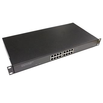 Injetor de Corrente Hub 10/100 BeMatik com 8 Portas Ethernet que Atendem a Padrões ICEEE 8023Af Poe em Rack 19 - 1