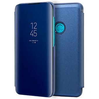 Capa Livro COOL para Huawei P Smart Plus 2019 / P Smart 2019 / Honor 10 Lite Clear View Azul - 1