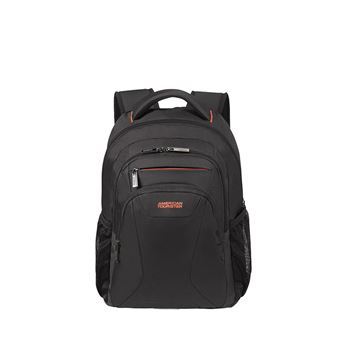 Mochila American Tourister At Work para Portátil 13.3''- 14.1'' - Preto/Laranja - 1