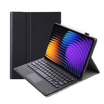 Capa com Teclado Bluetooth FOXDOCK para Xiaomi Pad 8 Pro | Teclas Quadradas | Função Touchscreen | Preto - 1