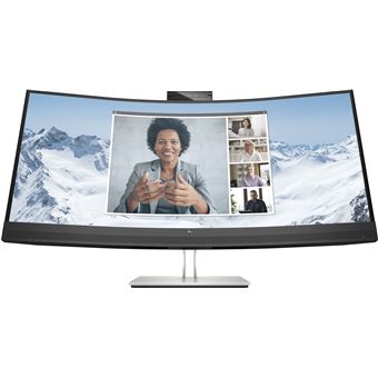 Monitor HP WQHD curvo para videoconferência E34m G4 com USB-C | LCD | WQHD | 5 ms | 75 Hz | 34" | G - 1