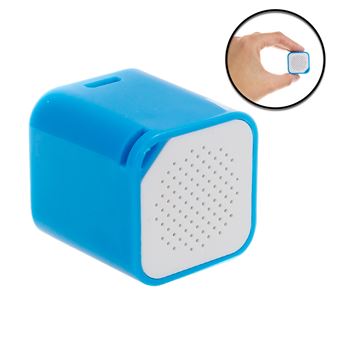 Mini Coluna Bluetooth DAM com Viva-voz - Azul - 1