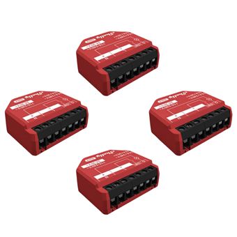 Interruptor Inteligente Shelly SHELLY_1PM_GEN3_4ER | Vermelho - 1