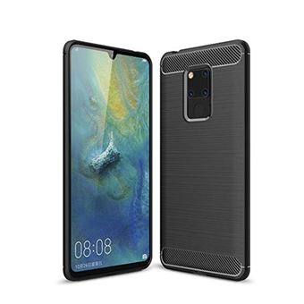Capa Carbon Gel TPU Carbono Multi4you para Huawei Mate 20 X - Preto