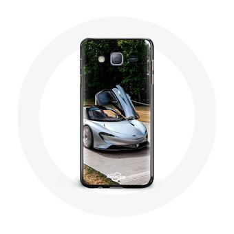 Capa Maniacase para Samsung Galaxy J3 Fórmula 1 Mclaren Carro Cinzento - 1