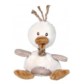 Brinquedo de peluche TRIXIE Plush Duck for Dogs | Castanho, Branco - 1