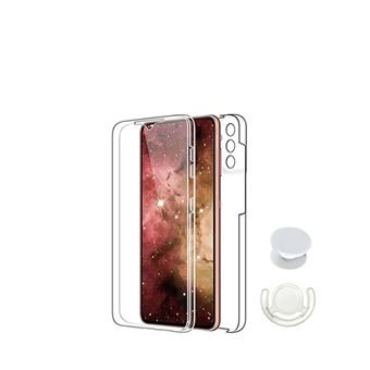 Kit Phonecare Capa 3x1 360° Impact Protection + 1 GripHolder + 1 Suporte GripHolder Branco para Samsung Galaxy S24 5G | Transparente/Branco - 1