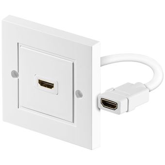 Cabo Hdmi Goobay 51722 | Branco - 1
