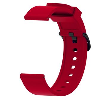 Pulseira de Silicone Macio Magunivers 20mm Vermelho para Amazfit Bip - 1