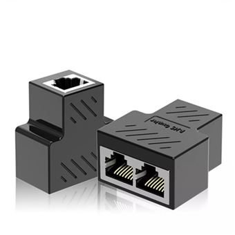Adaptador Divisor RJ45 Orysin | Conector de Rede Ethernet 1 para 2 Vias (LAN) - 1