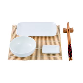 Conjunto de 12 Peças para Sushi Masterpro | Colecção Foodies - Branco - 1