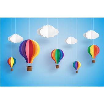 Tapete de Vinil VINILIKO Globos 3D | 100x150 cm - 1