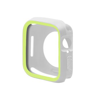 Capa Military Anti-Impacto DoubleColor Phonecare para Apple Watch Series 9 - 41mm - Cinza / Verde - 1