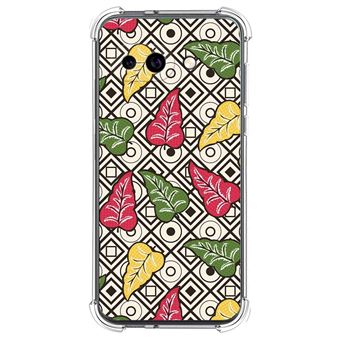 Capa de Silicone Tumundosmartphone à Prova de Choque para Google Pixel 9a 5G | Design de flores e 11 desenhos - 1