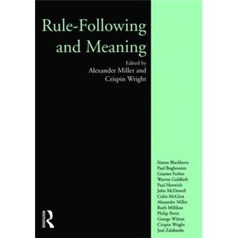 Rule-following and Meaning - Paperback - 2002 - 1