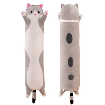 Travesseiro de Peluche DreamWorks Gato Cinza | 50 cm - 1