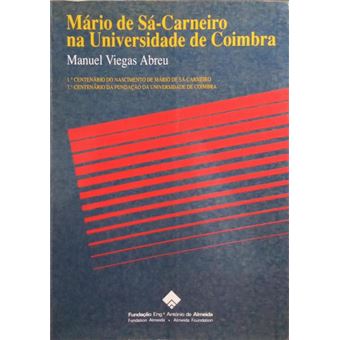 Mário de sá-carneiro na universidade de coimbra. - 1