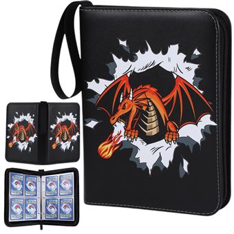 Álbum Pokémon TCG V-REEL | Couro PU com Zíper | 400 Cartas | HLX-60 - 1