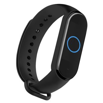 Bracelete Flex Lmobile para Mi Band 5 - Preto - 1