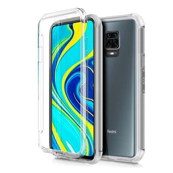 Transparente PC + TPU Corpo Inteiro 360 Capa Tumundosmartphone Completa para Xiaomi Redmi Note 9S / Note 9 Pro - 1
