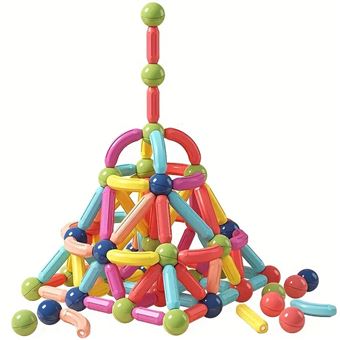 Conjunto com blocos de construção magnéticos para crianças Mormark SUPERBLOCK | 42 Peças - 1