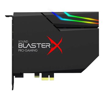 Placa de Som Creative Labs Sound BlasterX AE-5 Plus | Preto - 1