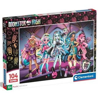 Puzzle Clementoni Monster High | 104 Peças - 1