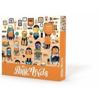Book Nerds Puzzle By Gibbs Smith Gift - 1
