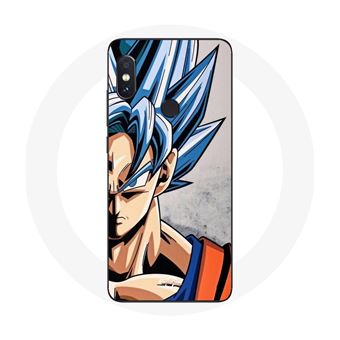 Capa Maniacase para Xiaomiredmi Note 5 Pro Anime Dragon Ball Goku Cabelo Azul - 1