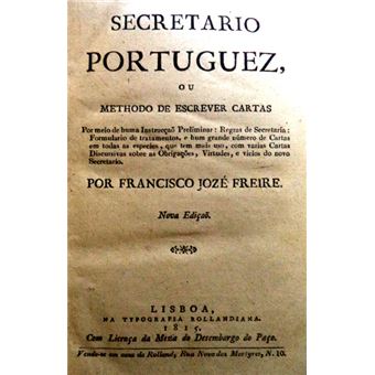 Secretario portuguez, ou methodo de escrever cartas, - 1