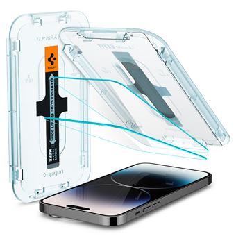 Protetor de Ecrã para Telemóvel Spigen EZ FIT GLAS.tR | Transparente - 1