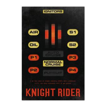 Poster Grupo Erik Knight Rider - 1