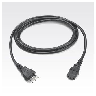 Cabo de Energia Zebra Motorola 50-16000-671R | Preto - 1