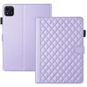 Capa ZURSANA para Tablet itel Pad One 10.1'' | Suporte Integrado e Elástico | Proteção em Couro PU - Roxo - 1