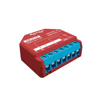 Interruptor Elétrico Shelly Plus 1PM | Vermelho - 1